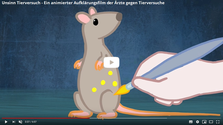 Film Unsinn Tierversuch